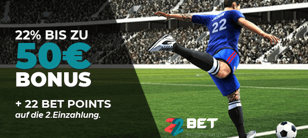 22bet Sport Bonus