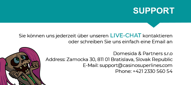 Superlines Casino Kundensupport